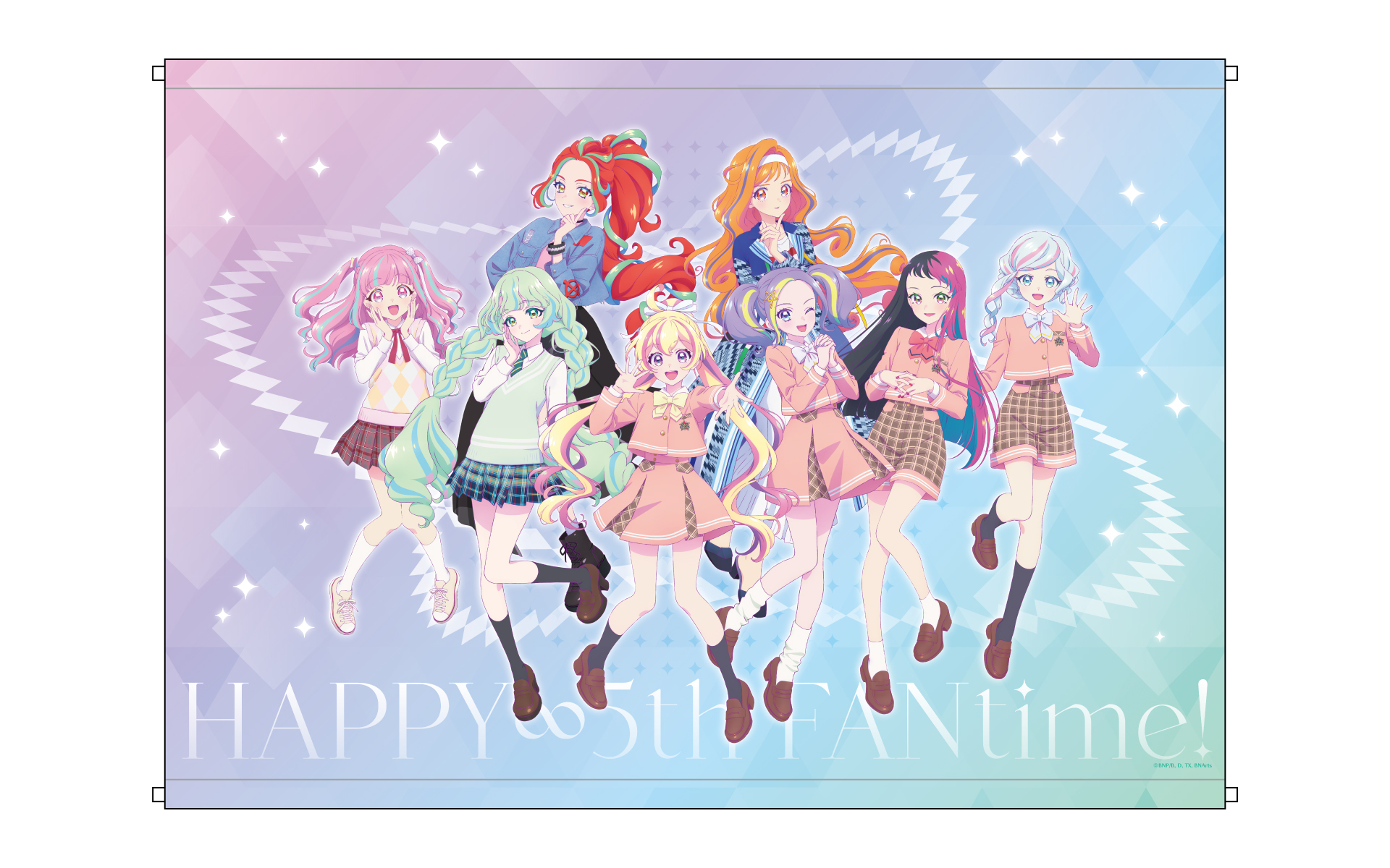 アイカツプラネット！ 5周年記念イベント『HAPPY∞5th FANtime!』の作例写真